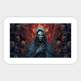 Diablo Necromancer Sticker